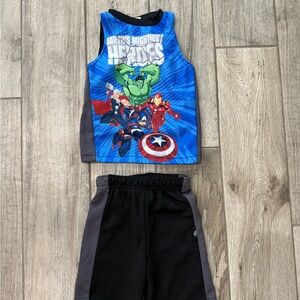 Avenger Kids Superhero outfit  - Blue and Black
